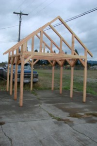 timber frame carport kit